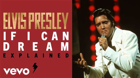 if i can dream elvis meaning|elvis presley sings protest song.